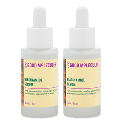 Good Molecules Niacinamide Serum Pack 2: bote gotero para aplicación precisa y suave