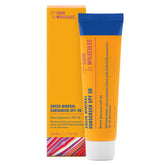 Protector solar mineral Good Molecules, botella vertido, aplicación suave y sin residuo blanco.