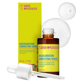 Good Molecules Suero Descoloración: botella frontal, textura ligera para uso diario.