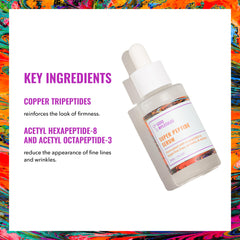 Textura acuosa del serum, absorción rápida en la piel