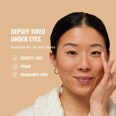 Good Molecules Yerba Mate Wake Up Eye Gel textura ligera para contorno de ojos.