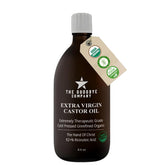 The Goodbye Company Aceite de Ricino Prensado en Frío, frasco ámbar 250 ml para cabello y piel.