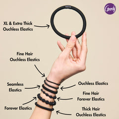 Goody Ouchless elastico para deporte, agarre seguro en gimnasio y actividades.