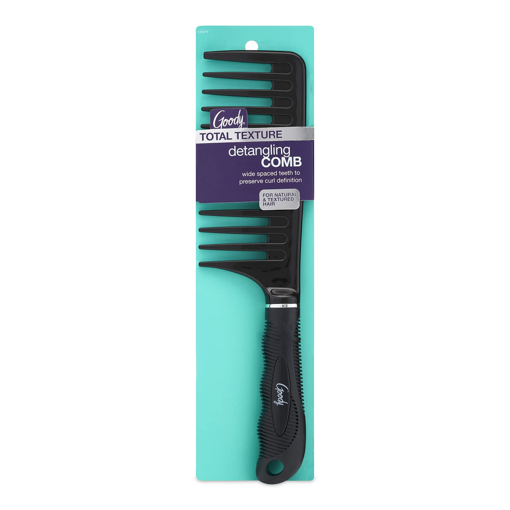 GOODY Total Texture, peine desenredante, mango texturizado para deslizamiento suave