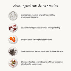 aplicación en rostro con el suero, mejorando la textura de la piel