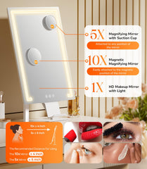 Gospire iluminación con 3 modos para tono natural o profesional