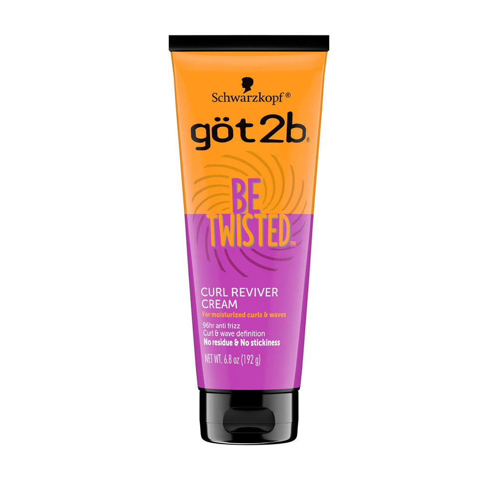 Got2B Be Twisted crema reviver rizos, botella clara para definición sin frizz