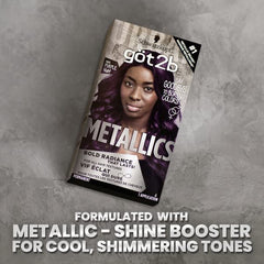 Desarrollador Got2B Metallics en botella para mezcla homogénea.