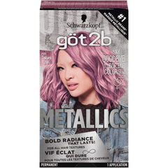 got2b Metallics M84 Sakura Rosa: tubo color crema para coloración duradera
