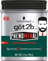 Got2B Phenomenal Clay texturizante: empaque compacto para fácil uso diario