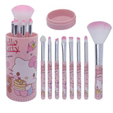 GQYAYQG: set de brochas de maquillaje 8 piezas rosas para uso diario