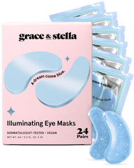 Parche ocular azul grace & stella para ojeras y cansancio