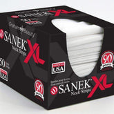 Tiras faciales Graham Beauty Sanek XL en estuche de 50 unidades para depilación