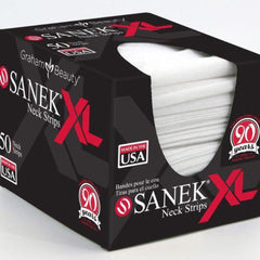 Tiras faciales Graham Beauty Sanek XL en estuche de 50 unidades para depilación