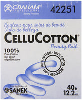Graham bobina Cellucotton Belleza, 40 pies, ideal para faciales y cuidado de la piel.