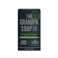 The Grandpa Soap Company barra de jabón de alquitrán de pino para uso diario