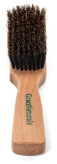 GranNaturals cepillo de pelo de jabalí con madera natural para peinar suavemente.
