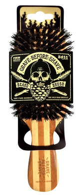 Cepillo Grave Before Shave con logo Pine Guy en la espalda para cuidado de barba