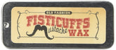 Grave Before Shave Fisticuffs, vista frontal de la lata portátil para retoques
