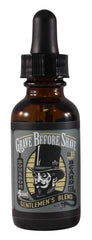 Grave Before Shave huile barbe Gentlemen Blend bouteille, nourrit et assainit la peau sous barbe
