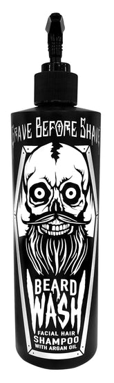Grave Before Shave botella con dispensador para limpieza suave de barba