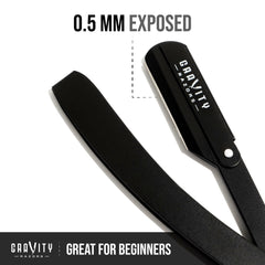 GRAVITY RAZORS cuchillas Derby Premium para afeitado suave y consistente