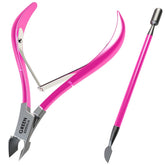 GREEN ESTETICA cortacutículas profesional para precisión en cutículas.
