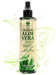 Green Leaf Naturals Aloe Vera Spray en botella para hidratación de la piel