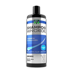 GREEN ROYALTY Minoxidil Champú – botella de 950 ml, limpieza suave para uso diario.