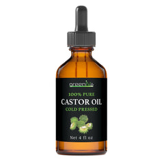GreenIVe Aceite de ricino con aplicador para cejas, define y fortalece.