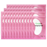 GreenLife patch hydrogel contour des yeux, hydratants et confortables pendant les traitements cils.