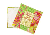 Greenwich Bay Trading Co. polvo corporal flor de pasión y aceite de oliva, aroma suave tras el baño