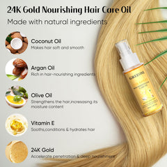 GREEONIL five-oil blend nourishes hair with natural ingredients for lasting moisture.