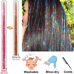 GrennMauler peine cola de rata para separar y colocar tiras.
