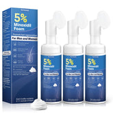 Greoay Minoxidil espuma, botella para uso diario y cuidado capilar