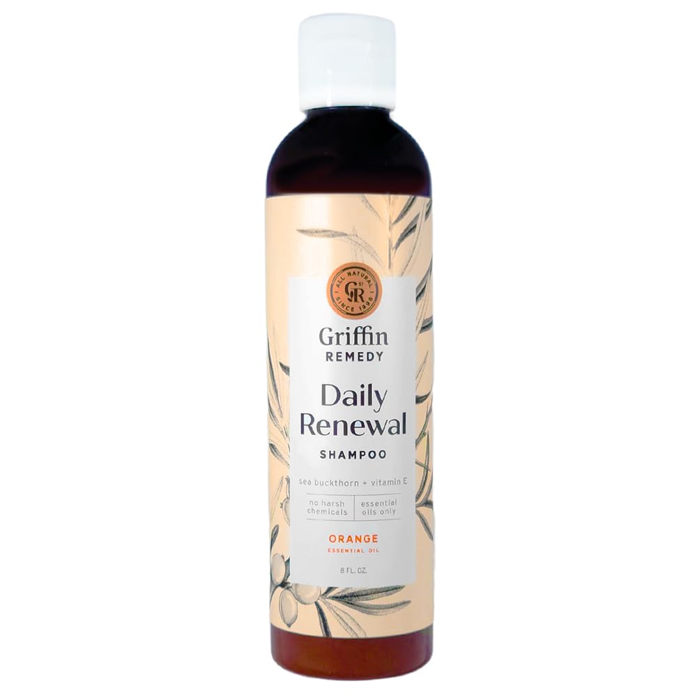 Griffin Remedy Champú Diario con aceites esenciales para cabello suave