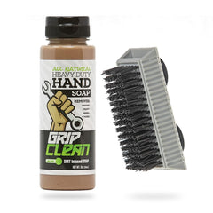 Grip Clean, botella de 8 oz para manos mecánicas, elimina grasa rápidamente.