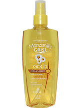 Grisi Manzanilla Gold, botella de aclarador para cabello, desenreda y aclara sin enjuague
