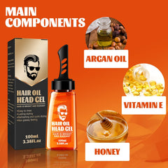 Grospe hair styling gel wax packaging highlights the 100ml bottle for long-lasting use.
