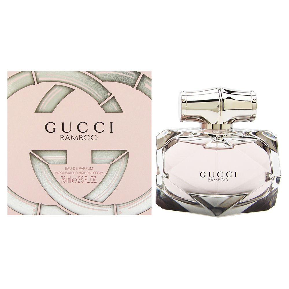 Gucci Bamboo, botella de Eau de Parfum para mujer, elegancia diaria.