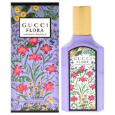 Gucci Flora Gorgeous Magnolia frasco frontal, aroma floral duradero para todo el día