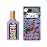 Gucci Flora Gorgeous Magnolia mini splash bottle for travel-ready fragrance.