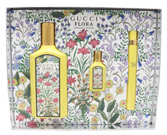 Gucci Flora Gorgeous Orchid set de regalo: fragancia floral suave para uso diario