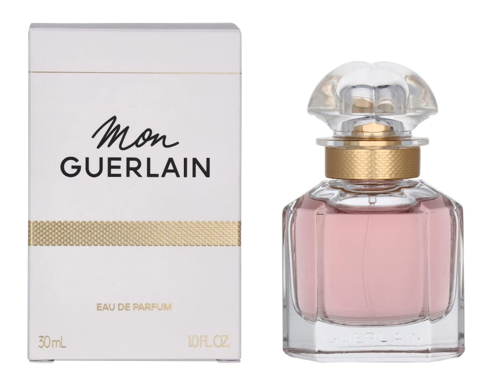 Mon Guerlain de Guerlain, botella elegante con lavanda para uso diario.