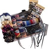 Guoxi accesorios de cabello: set vario para peinados diarios y fáciles.