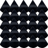 GXXMEI puff polvo triangular negro para aplicación precisa de base