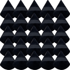 GXXMEI puff polvo triangular negro para aplicación precisa de base