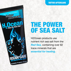 Crema tatuaje H2Ocean, absorción rápida para uso diario