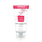 Limpieza suave de Hada Labo Tokyo con espuma hidratante para piel sensible.
