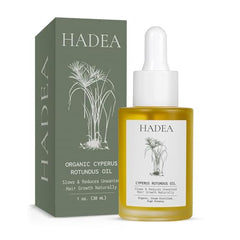 HADEA Cyperus Rotundus, botella de 30 ml para uso facial y corporal.